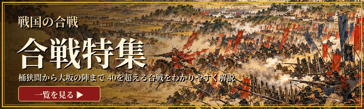 戦国の合戦 合戦特集 ― 桶狭間から大坂の陣まで40を超える合戦をわかりやすく解説